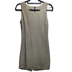 Houndstooth Shift Dress, Petite Size